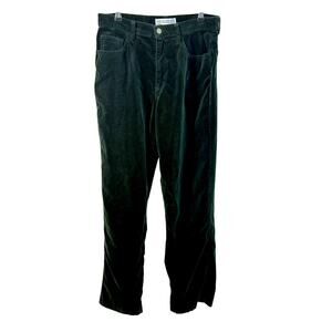 Vintage Abercrombie & Fitch Green Velvet Pants‎ Women’s 8 100% Cotton